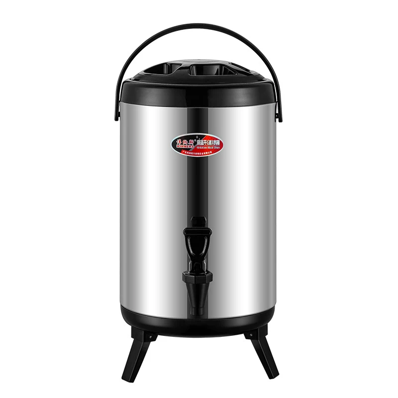 Wholesale commercial stainless steel insulation barrel insulation household double large capacity milk tea 304 milk tea store