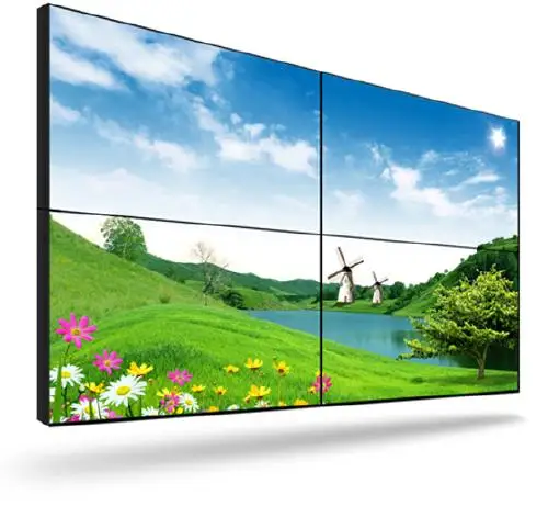 OEM 2x2 3x3 Advertising Display Splicing Screen Wall LCD Video Wall 3.5mm Bezel 46inch