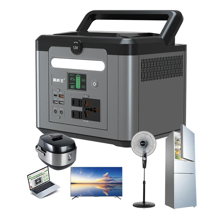 600w backup powerstation outdoor power supply 1000w portable 600w power station solar energy generator