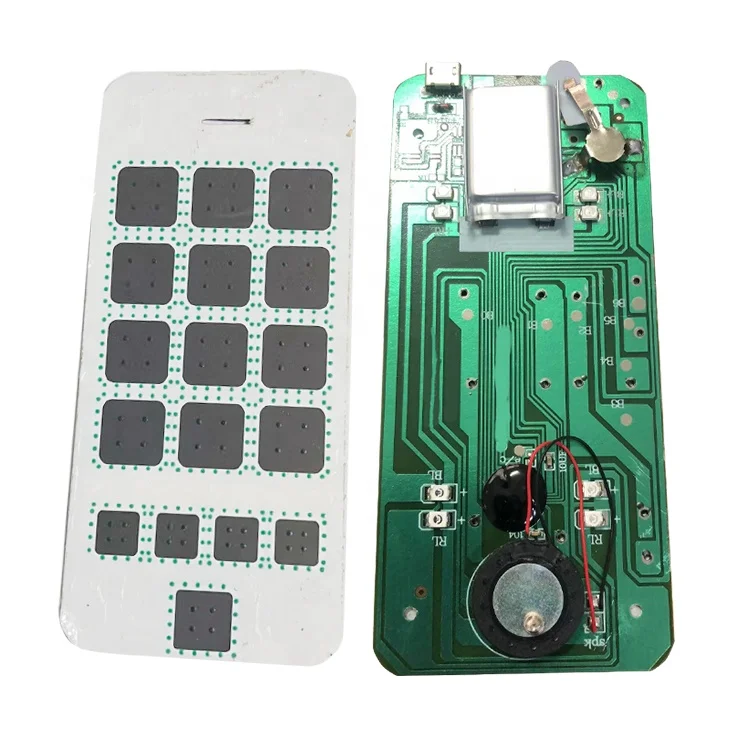 Mobile phone toy board speech recognition IC smart touch screen simulation toys PCB speaker PCBA COB circuit boards