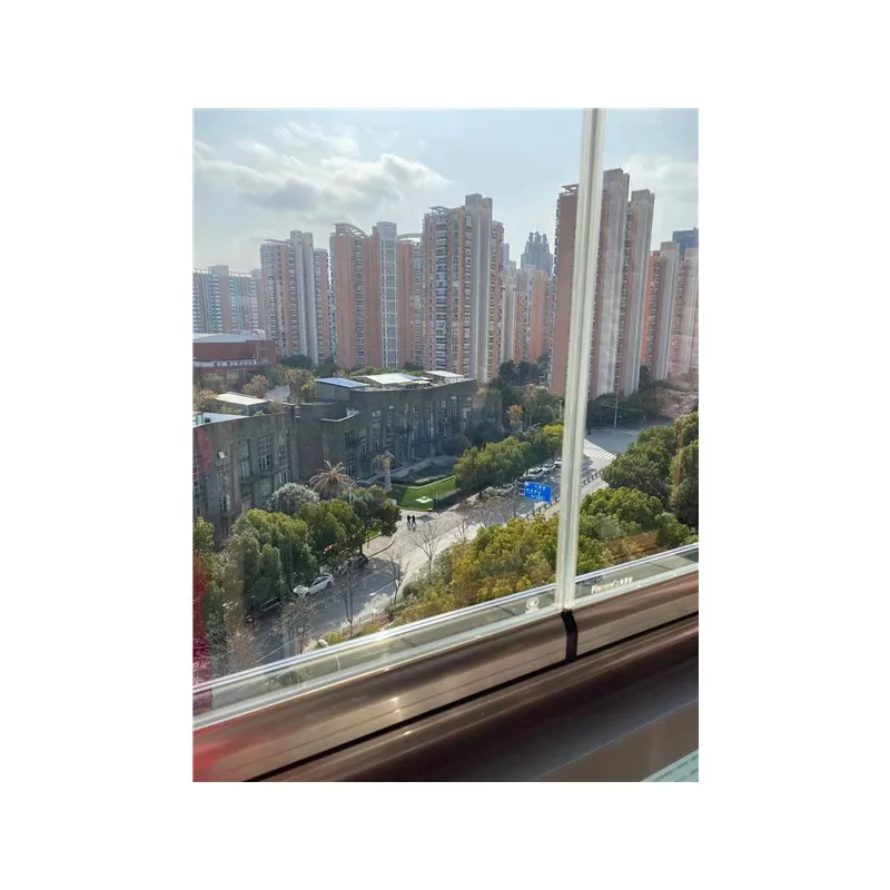 Frameless Glass Curtain Wall for Terrace Glazing glass balcony glazing system