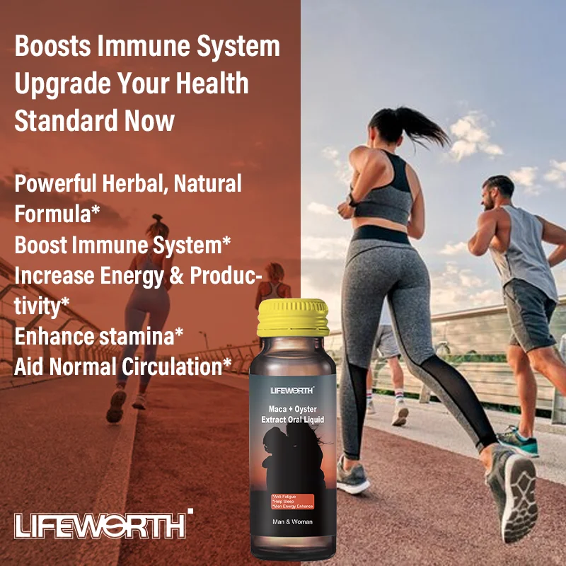Lifeworth Maca Ashwagandha Drops Supplement Ashwagandha Maca Root Extract for Men & Women Stress Relief Vegan Maca Liquid Drops