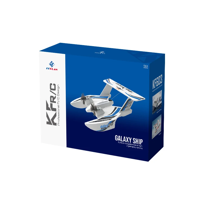 KFPLAN KF603 Sea Land Air 255mm Wingspan 2.4GHz 3CH Built-in 6-Axis Gyro EPP RC Airplane Glider RT