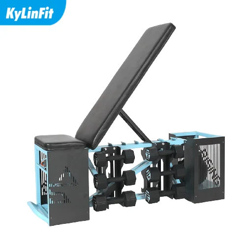 Регулируемые наклонные гантели Kylinfit, Тренажерное Оборудование, стойка для гантелей, гиит