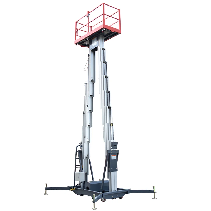 Dual Mast Aluminum Alloy Manufacturers Air Conditioner Installation Lifter