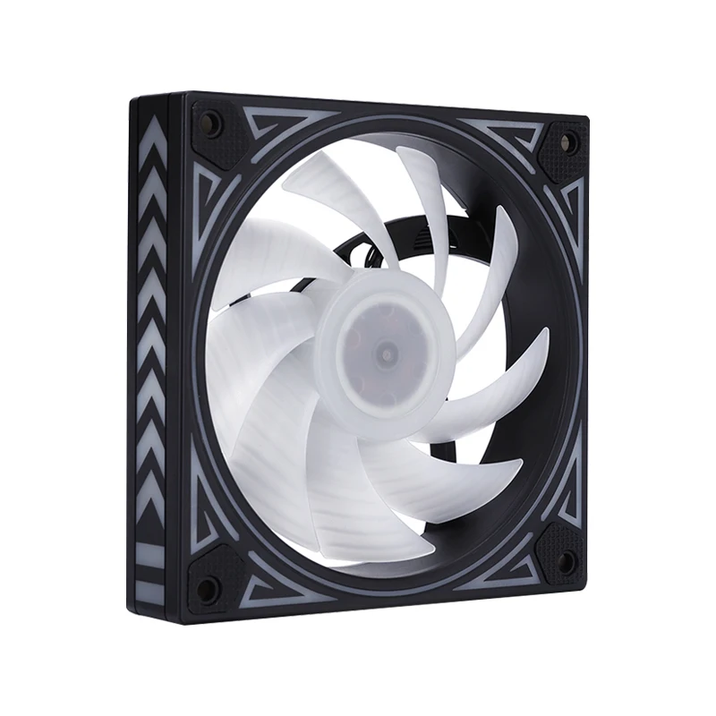  Новый стиль RGB светодиодный вентилятор вентиляторы для игрового компьютера и охлаждение 120 мм