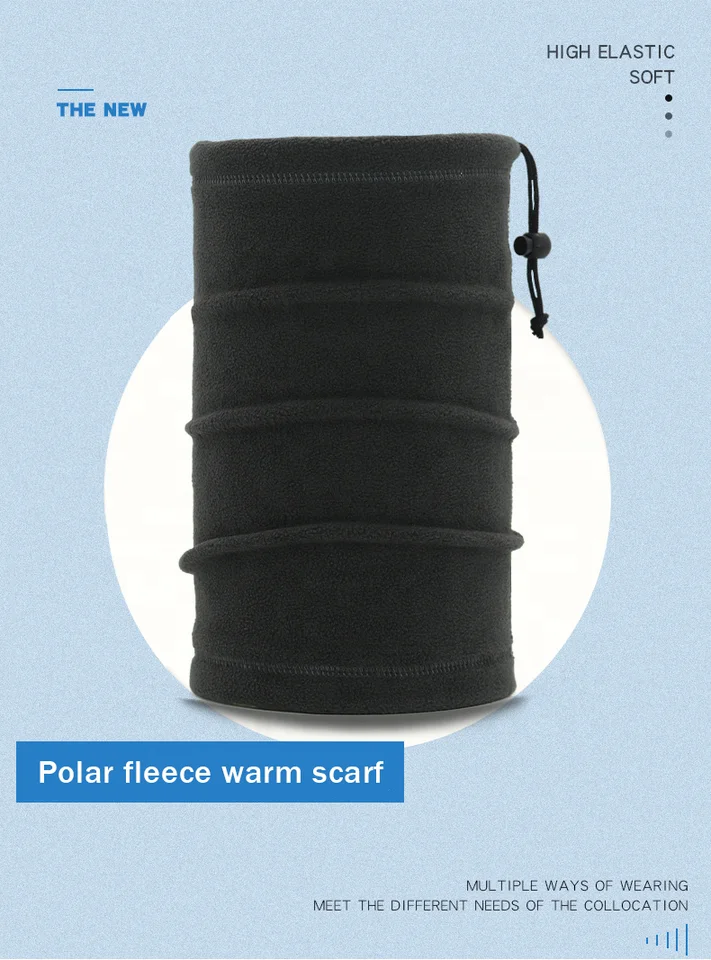 Promotion Multifunction Warm Cycling Hiking Bandana Scarf Windproof Polar Fleece Neck Warmer Gaiter