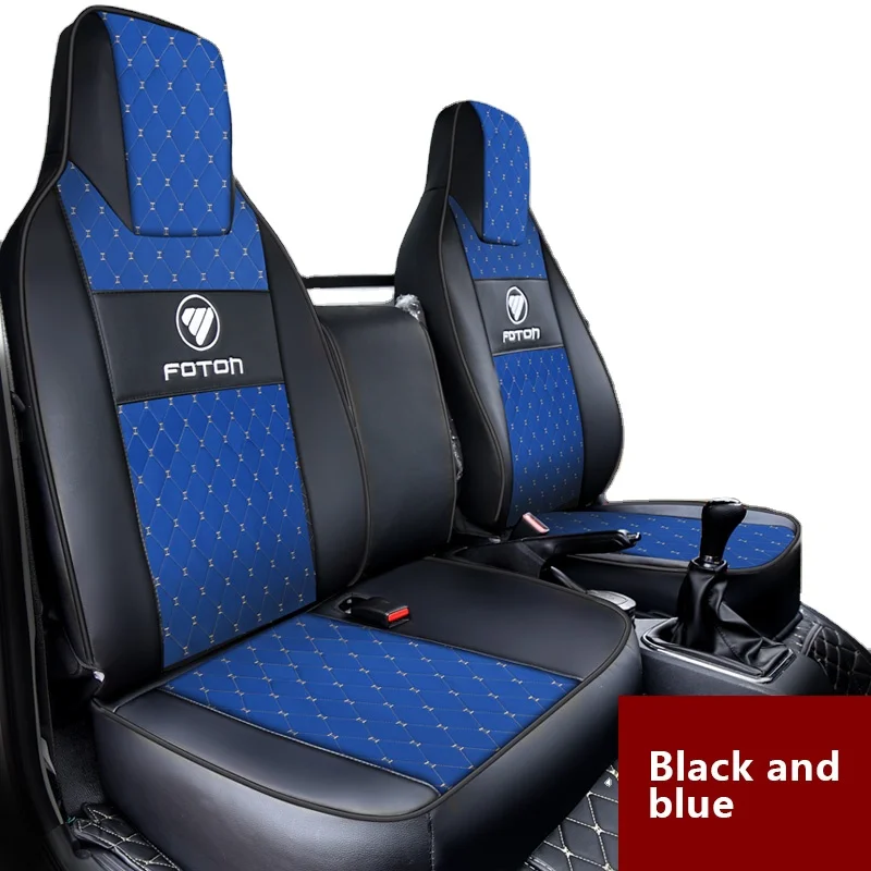 Foton Aumark S3 Leather Seat Cover Rivo ES5 King Kong Pilot S1 Express MRT Euroair Alling M Truck Rear Cushion Land Cruiser