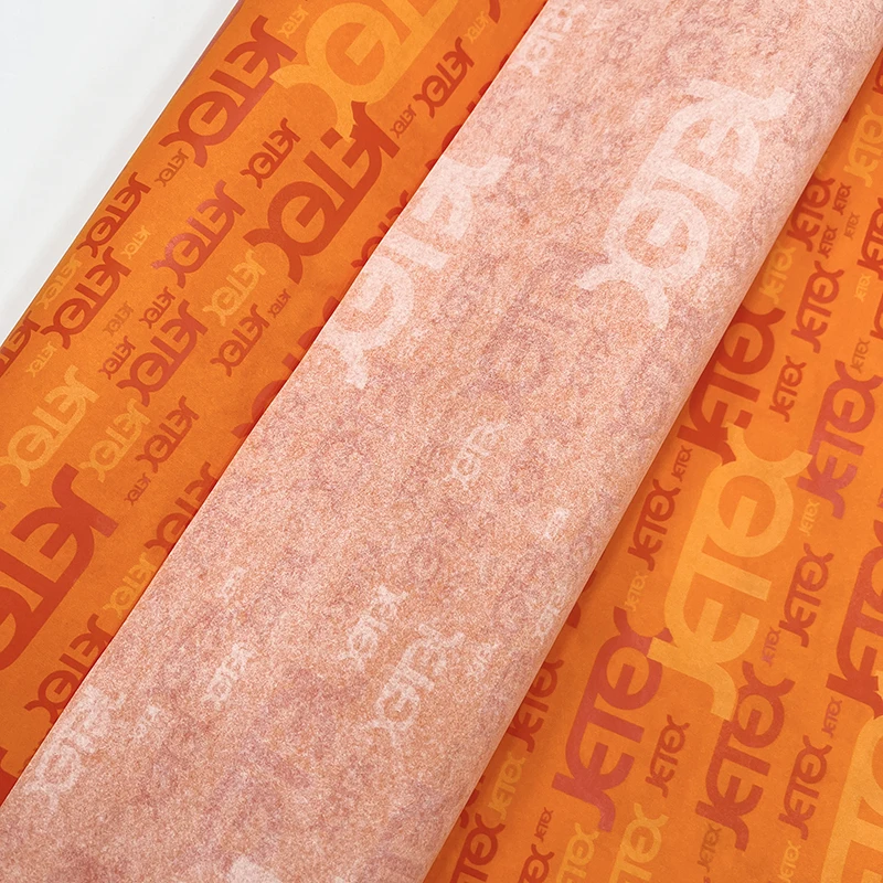 Индивидуальный логотип Красивая упаковочная бумага 80/40gsm-wrapping-tissue-paper для упаковки подарочной одежды