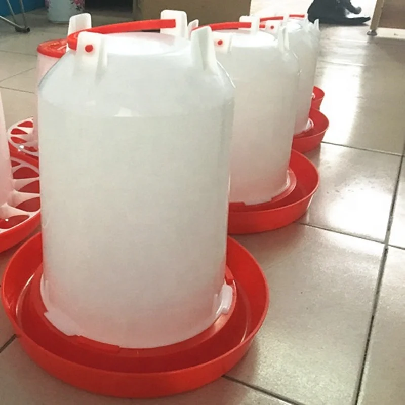 Automatic Poultry Plastic Chicken Feeder Drinker Troughs