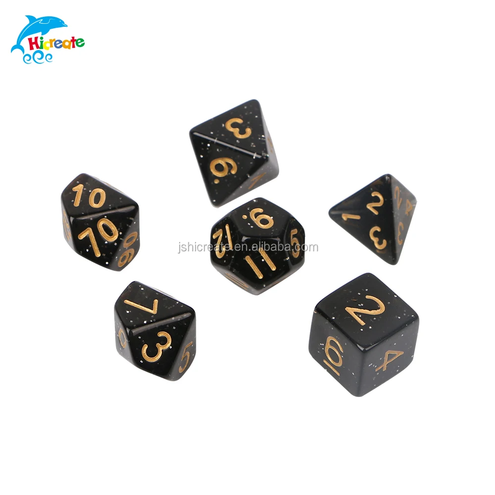 Dnd Dice Sets, Full Sets Polyhedral Dice Sets for RPG Table Games Dice, Including Various Different Colors Dice