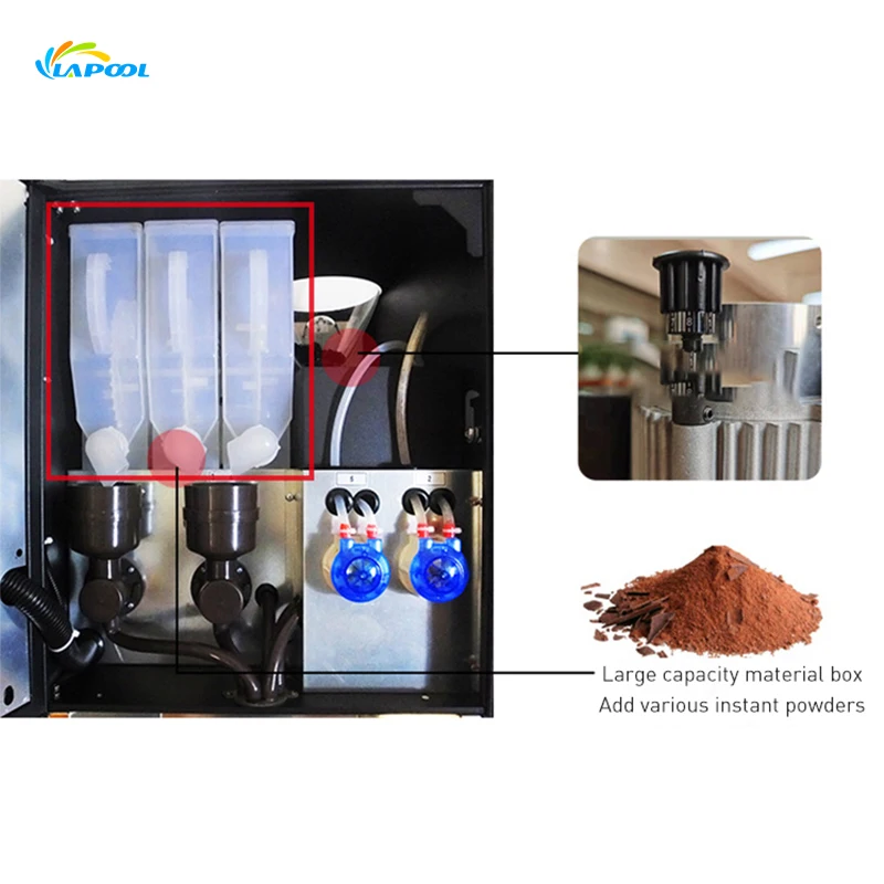 Wholesale Touch Screen Automatic Restaurant Espresso Coffee Maker Machine In Korea
