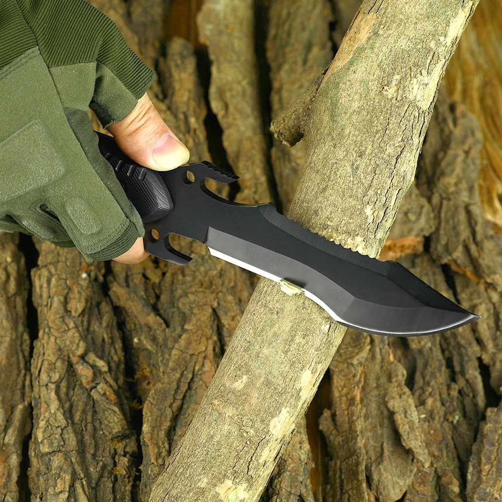 Dispatch Survival Knife Fixed Stainless Steel Blade  Hunting Knife knifes For Camping Outdoor