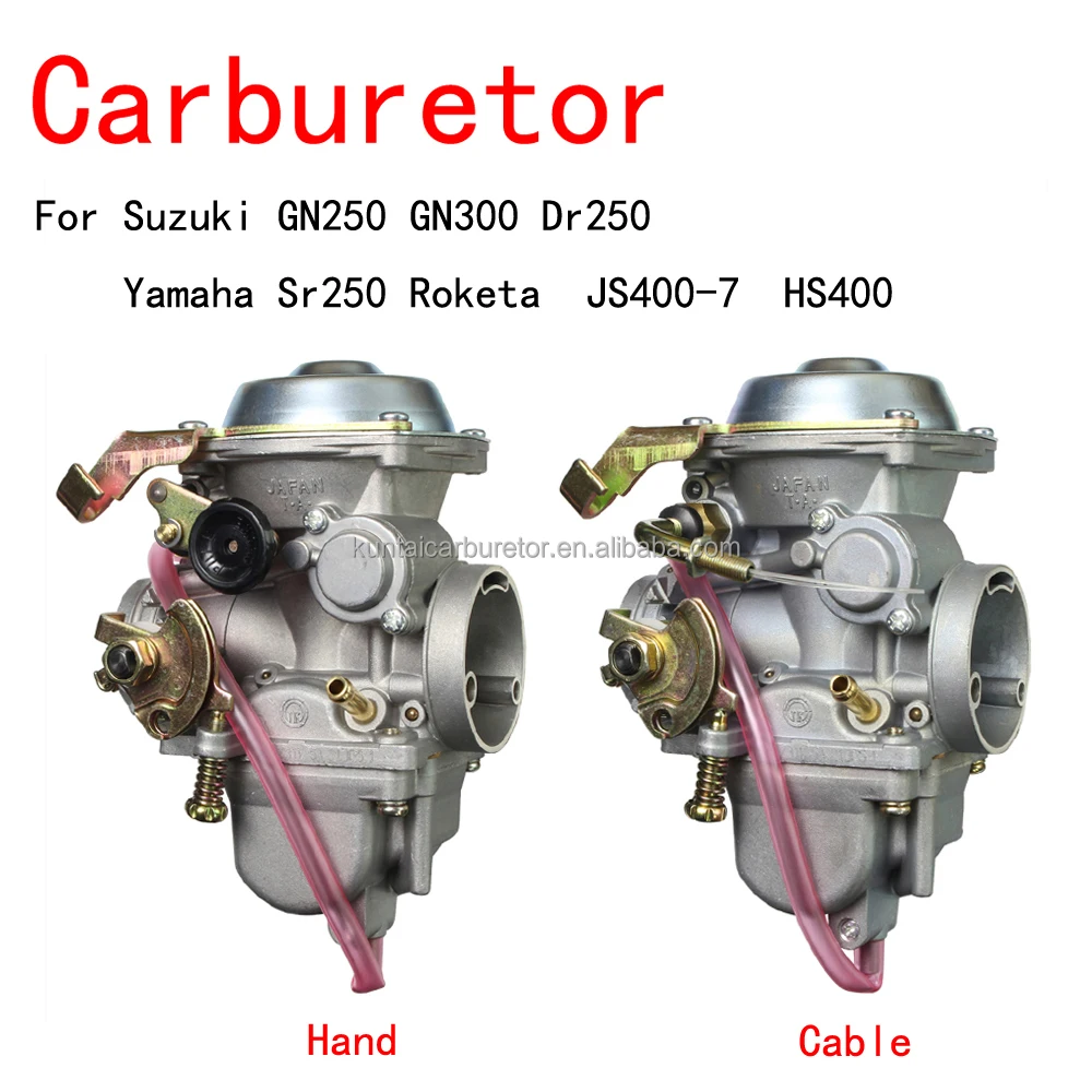 Motorcycle Carburetor Carb For Suzuki GN250 GN300 Dr250 For Yamaha Sr250 Roketa Jianshe JS400-7 Hensim HS400 Scout 300CC-400CC C