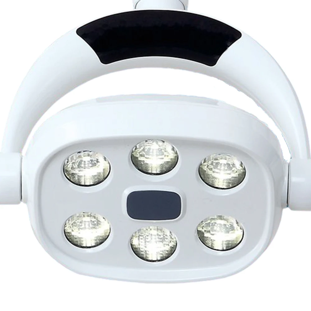 Dentists  Operating Lamp for Dental Chair Unit Double Color Temperature Light LED Dental Dentist Ceiling 6PCS LEDs
