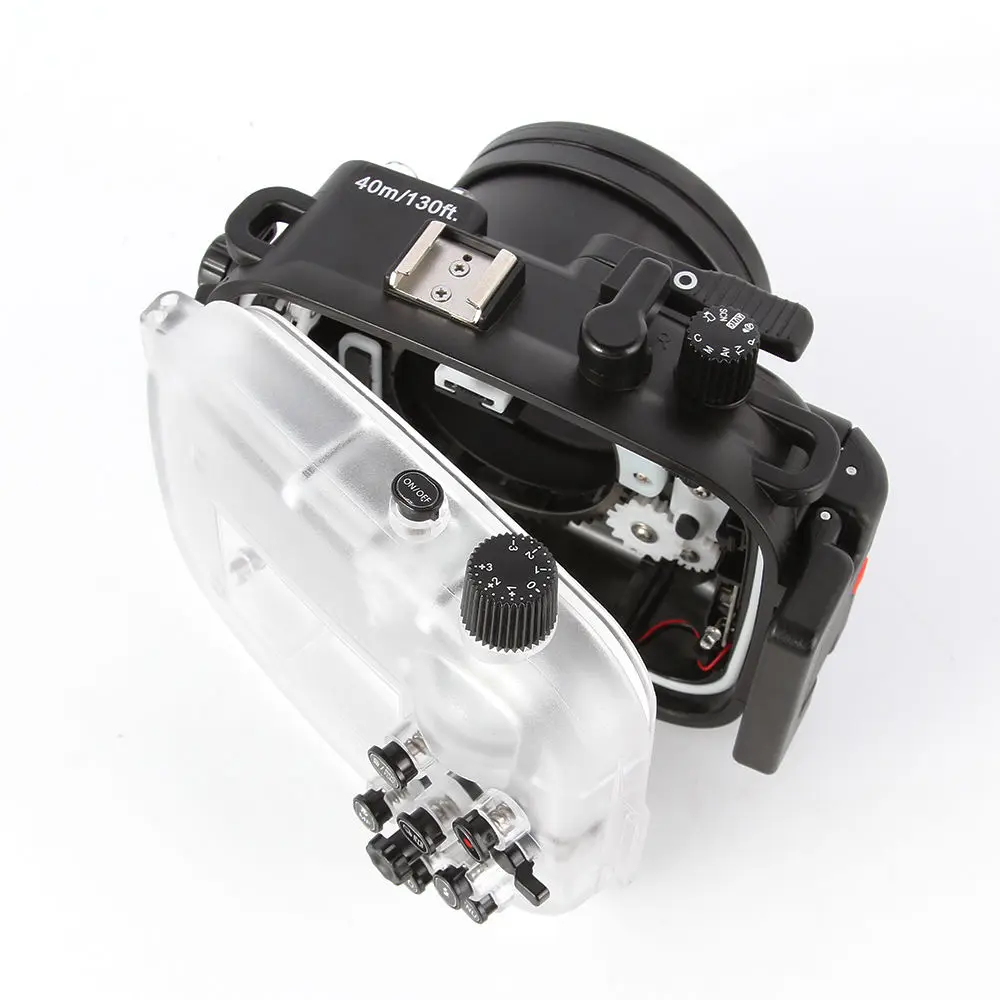Dropshipping Waterpro Meikon Diving Underwater Housing Diving Case for Canon G5X  G7X G9X Camera