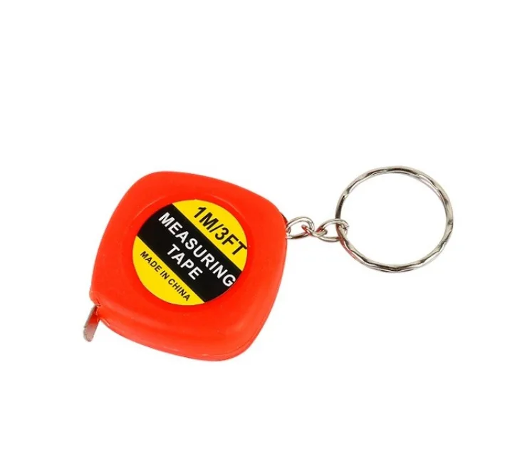 Personalized Gift 1m Mini Tape Measure Keychain Small Tape Measure with Key ring