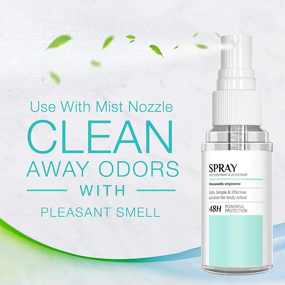 Private Label Gluten Free Natural Deodorant Body Spray