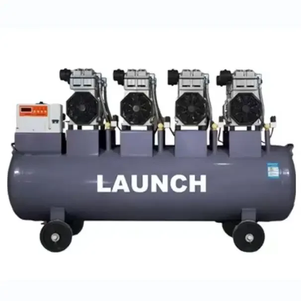 LAUNCH LAC-387 Oil-free Silent Air Compressor Machine 200 Litre Professional Compresses Air Equipment