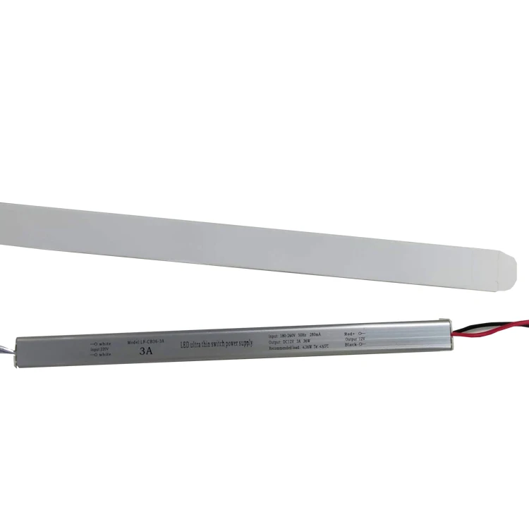 2024 new style factory wholesale AC90-260V Ultrathin Slim size LED Power Supply 4A, 12V, 48W Switching Power Supply