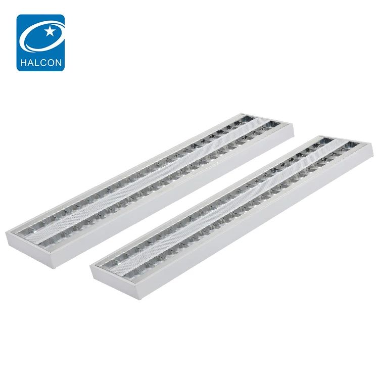 Low Price Energy Saving Indoor Hospital Corridor Ceiling Grille Lamp 30 38 58 watt Led Office Light