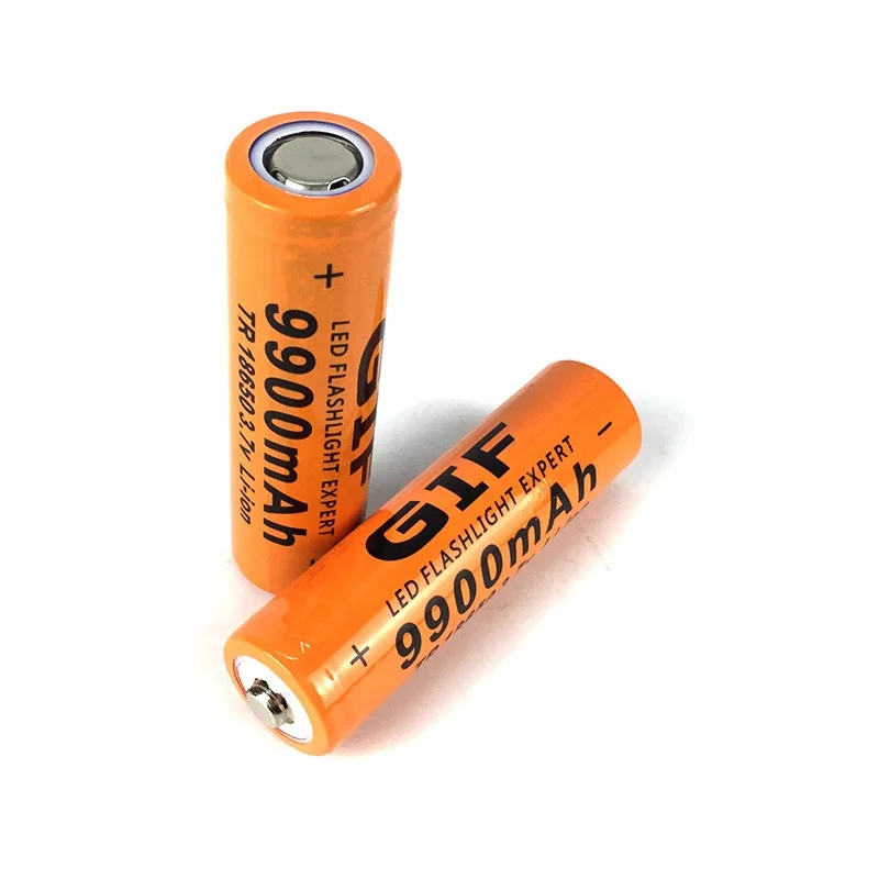 Orange GIF 9900mAh 18650 Lithium Battery for EV/Electric Scooter/Electric Bicycle with 30A Discharge