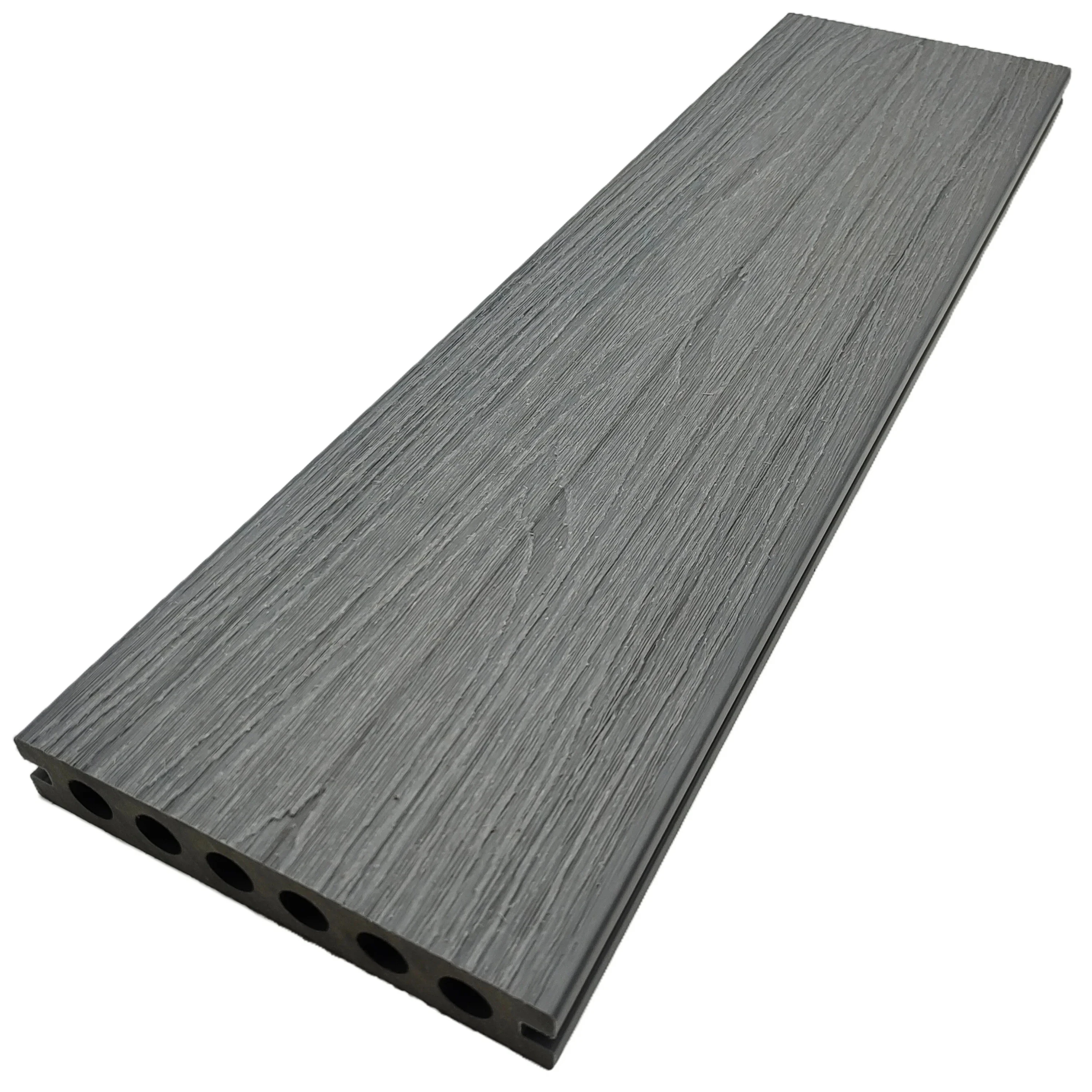 Beautiful Co-Extrusion WPC Decking Fireproof WPC Decking Solid Wood Outdoor Floor