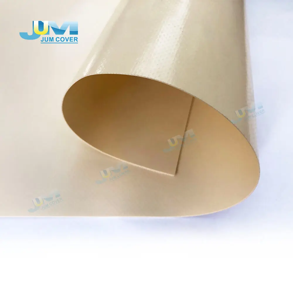 18 Oz PVC Coated Fabric PVC Coated Polyester Fabric PVC Tarpaulin Raw Material