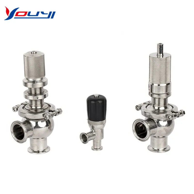High Temperature Safety Valve with Pressure Relief Feature