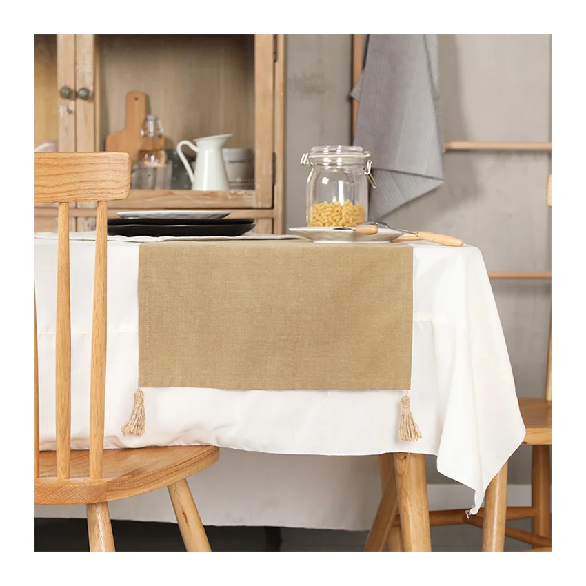 Сельский садовый макраме Рождественская скатерть украшение