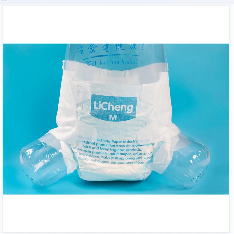 Wholesale Cheap in Bulk Elderly Nappies for Unisex Ultra Thick Adult Diapers Disposable Printed Abdl Free Sample XXL