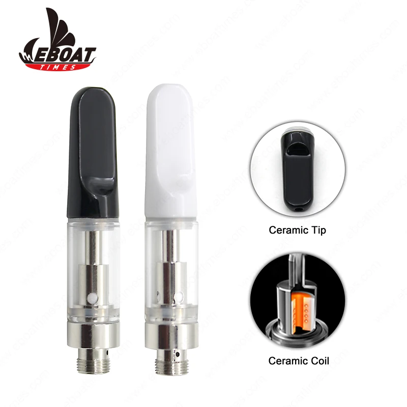 Best selling products Eboattimes C4 various tip option smooth airflow glass vape pen cartridge