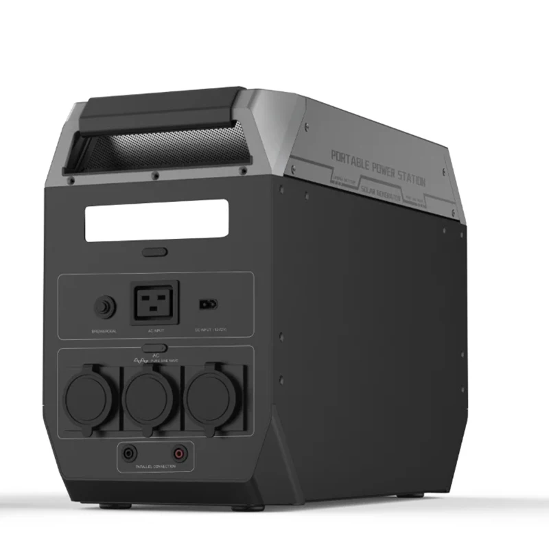 Wholesale price outdoor generator lithium ion battery portable power station with solar panels