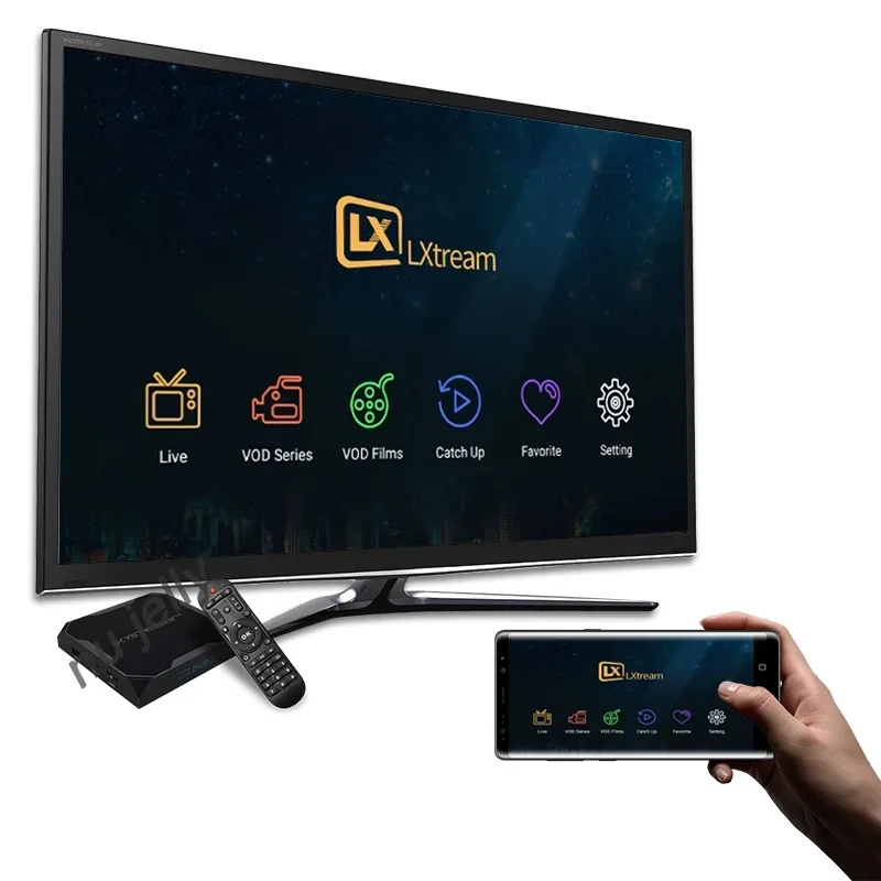 2024 4kott Strong 4k Android Smart IPTV Box 12 M 3U IP TV Megaott box