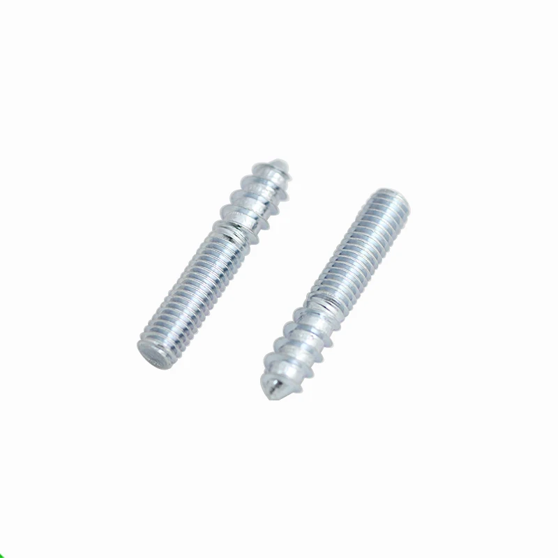 Hardness dowel screw two pointed ends hanger bolt