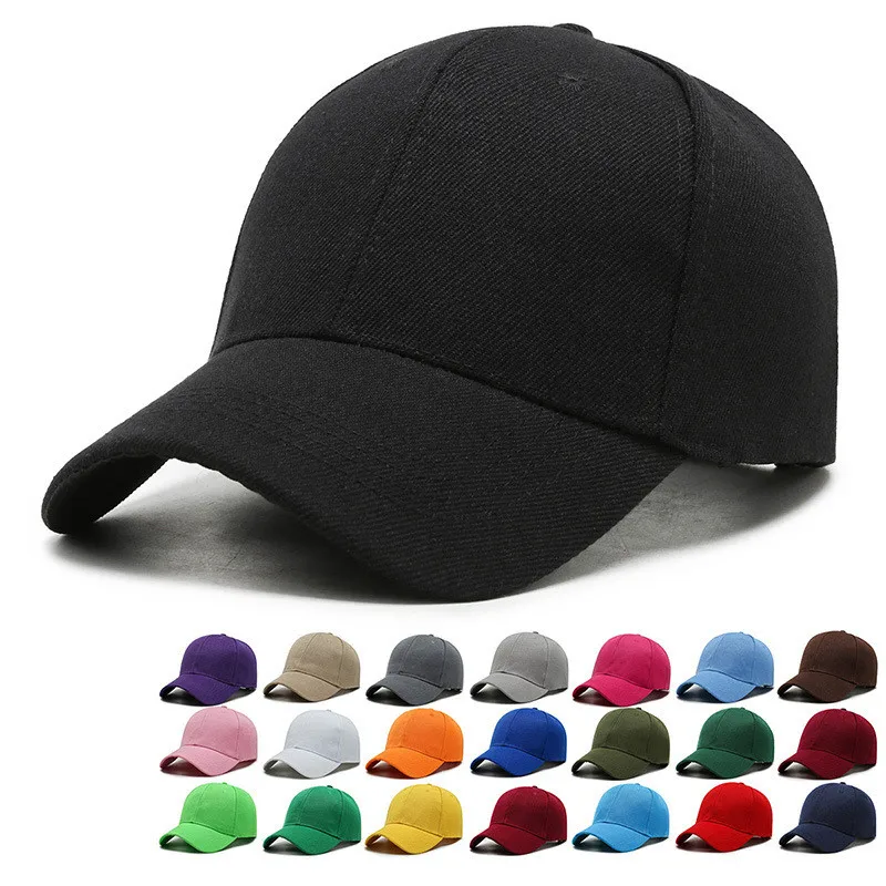Wholesale cheap polyester/cotton 6 Panel Advertising cap Sports Embroidery Baseball caps for business fairs and elections