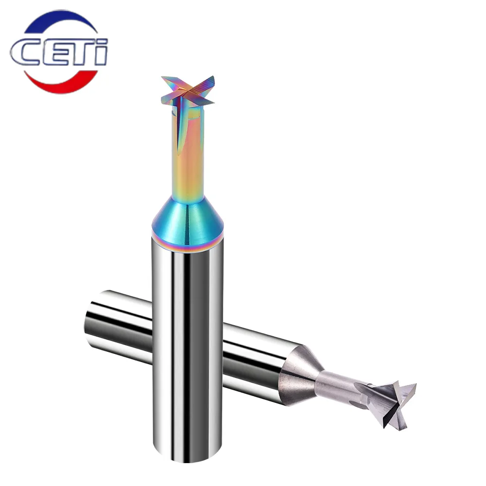 Новый дизайн CNC алюминиевый Фрезер ласточкин хвост Фрезерные фрезы