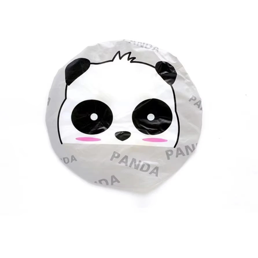 Hot Selling Cartoon Lovely Animal Waterproof Shower Cap Children Durable Shower Hat