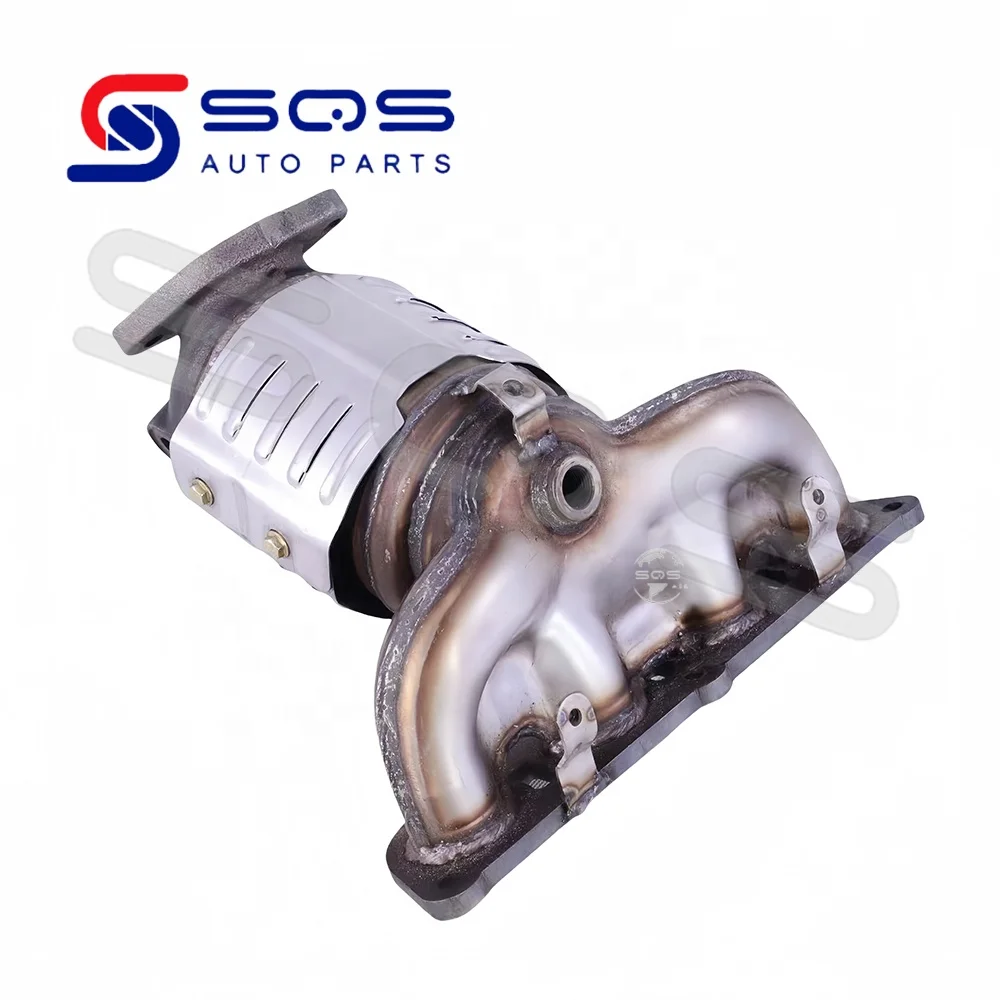 SQS High Quality Catalyst Exhaust Manifold Catalytic Converter Direct Fit Hyun-dai Ix 35 Factory Wholesale