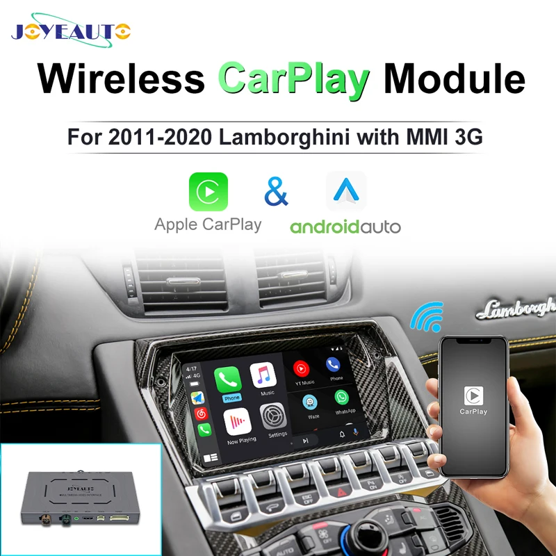 joyeauto mmb wireless carplay airplay mirror link android auto solution for Lamborghini Mavericks
