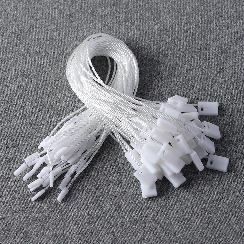 Golden Custom Garment Plastic Gift Tag Sustainable Emboss Logo String Hang Tag Brand Logo Clothing Tag PE OEM Shoes Store Logos