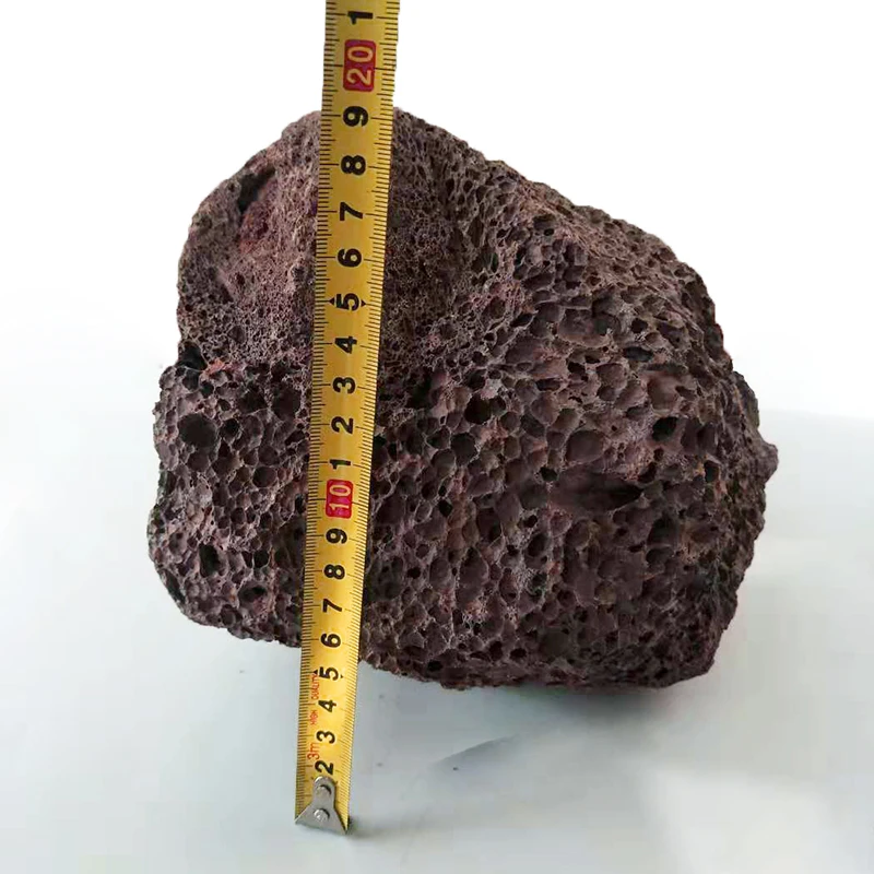 Fish tank filtered water treatment natural volcanic rock paving landscape pebble decoration