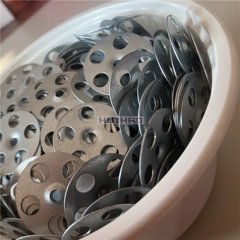 36mm Easy Fix Washers Used To Fasten Tile Backer Board, Plasterboard, Or XPS Insulation Board