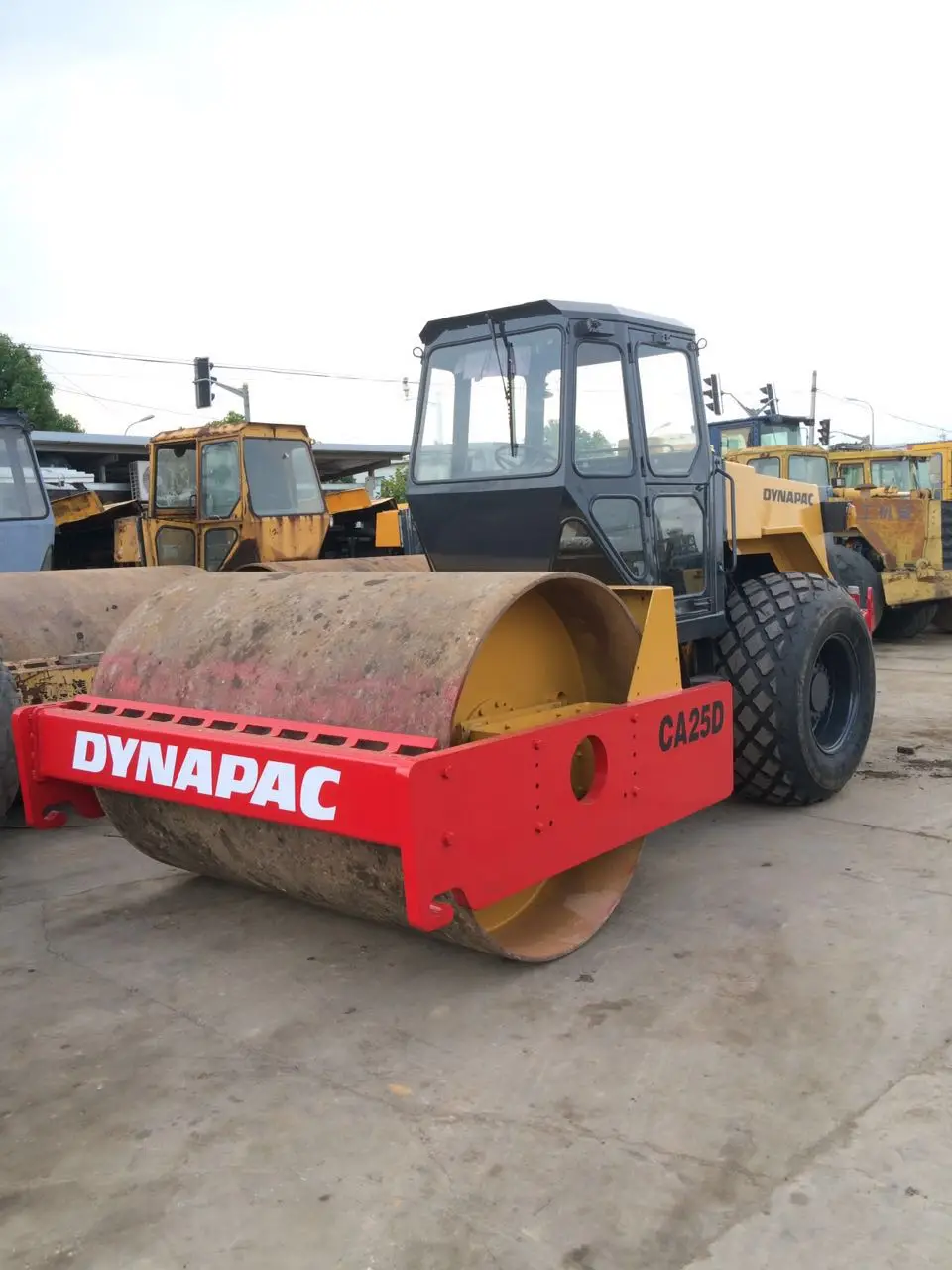 Used Dynapac CA251 CA251D Roller, double vibrators second hand Dynapac CA251 /CA30 /CA25 Road Roller Compactor for sale