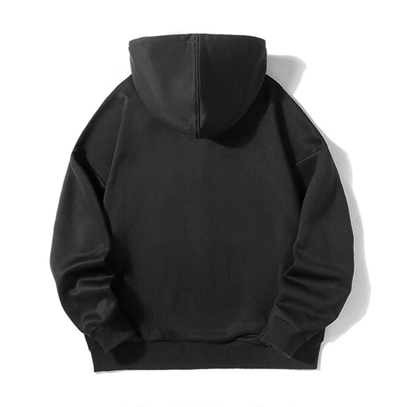 Custom Heavyweight Pullover Zipper Printing 100% Cotton Hoodie Zip Up Hoodie