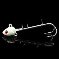 Sportpro Jig Head Fishing Slow Fall Pitch Saltwater Vertical Lead Fishing Lures Hook round ball jig head Tenya Jig Head