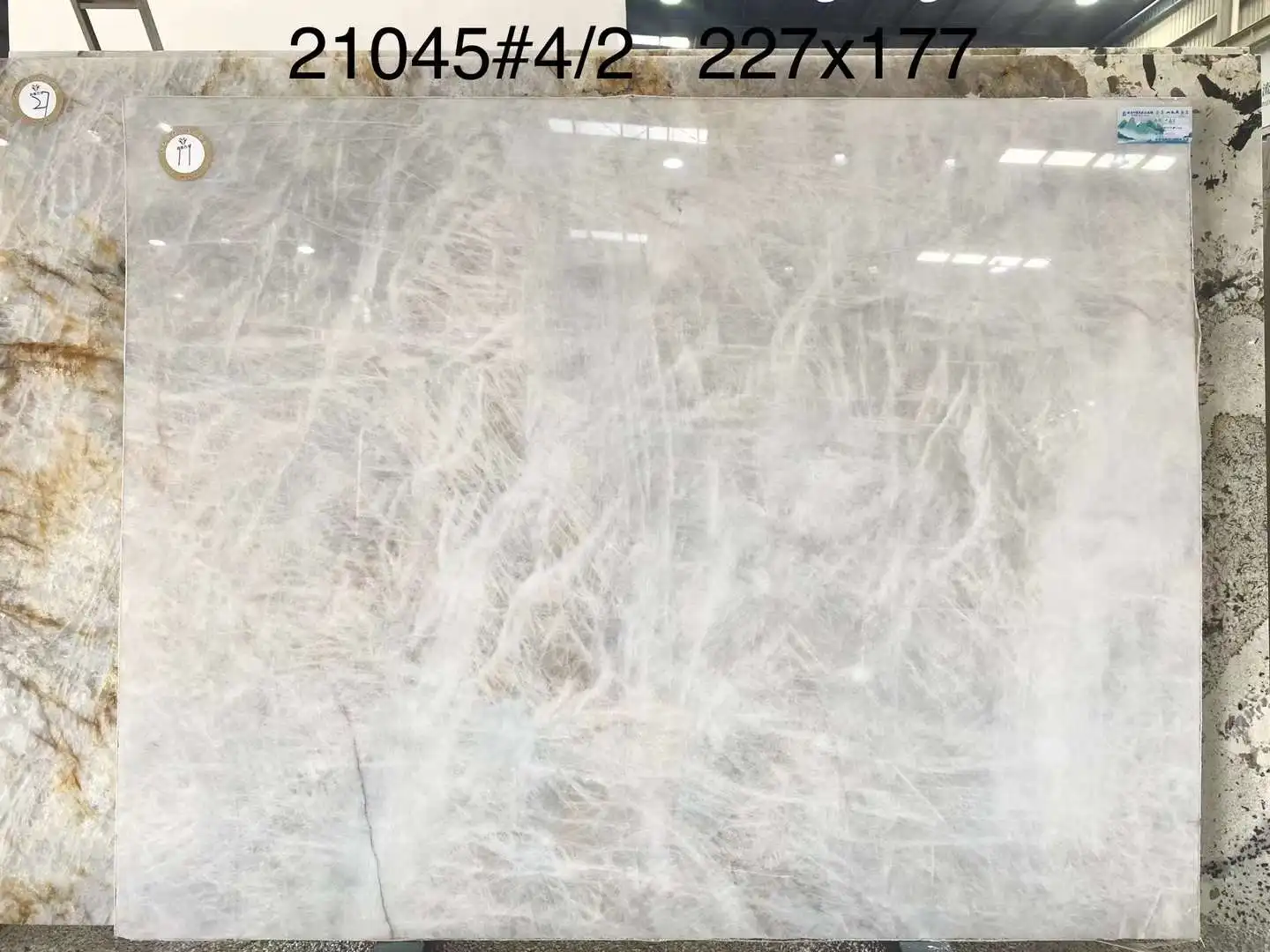 Galaxy crystal super white quartzite luxury dining table marble top 4 chairs marble tulip dining table marble tea table