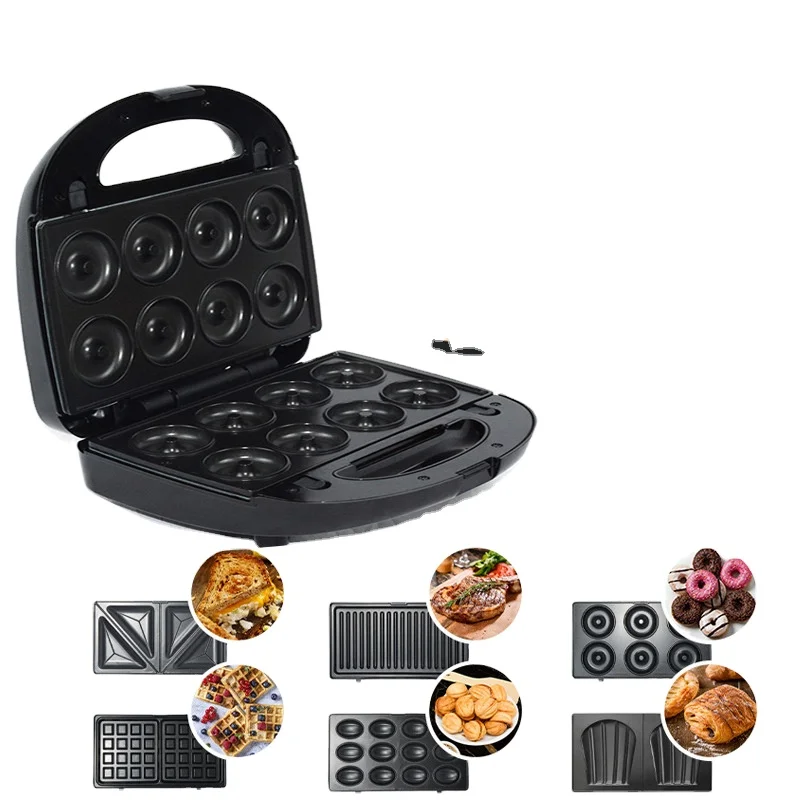 Sandwich Maker 6 In 1 Waffle Maker American Toaster 6-In-1 6 In 1 Waffle Maker