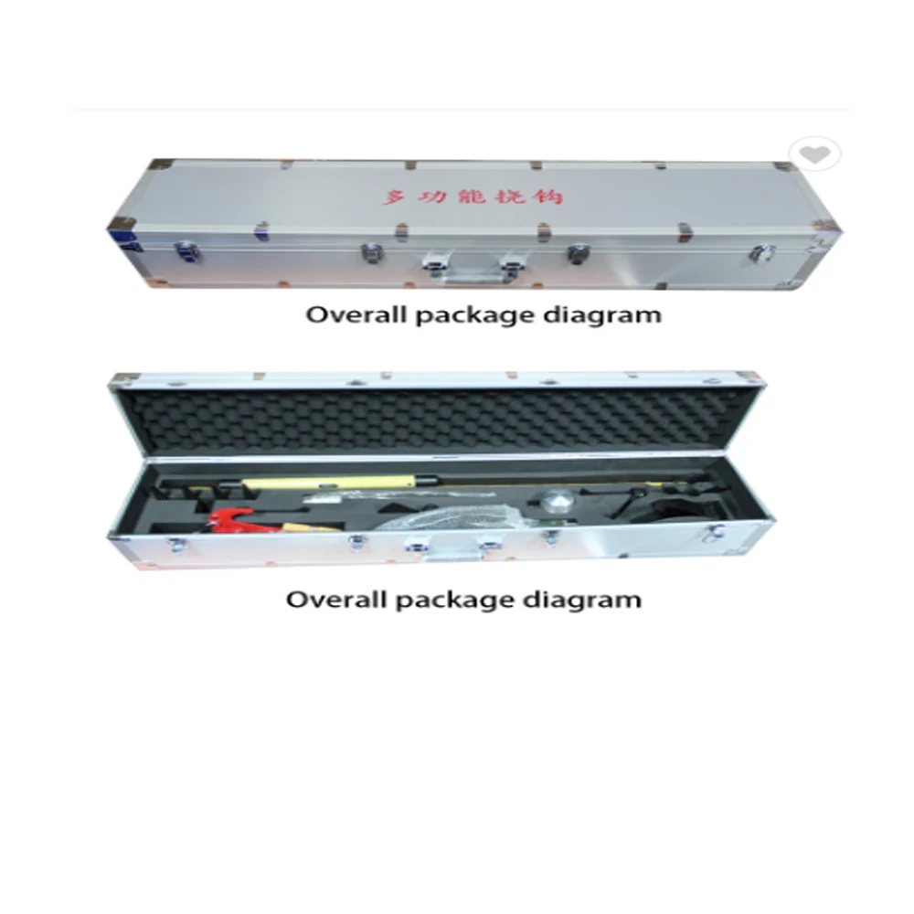 
ODETOOLS multi-function firefighting rescue hook with fire hammer/claw and saw. 