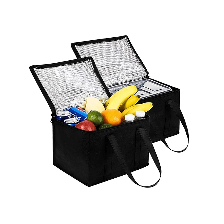 2021 custom logo Portable waterproof insulated food delivery cooler bag